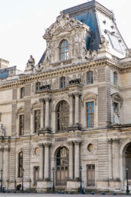 Photo of the Louvre in Paris, France