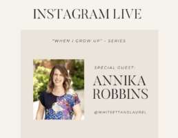 @contentforfemalefounders IG Live talking with Annika Robbins
